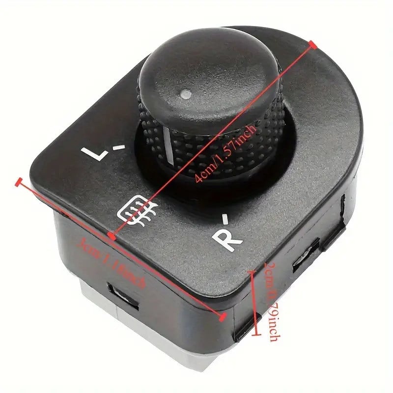 Кнопка переключателя бокового зеркала автомобиля