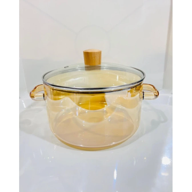 Кастрюля 911miv, 3.2 л, стекло, золотистая Кастрюля 911miv, 3.2 л, стекло, золотистая