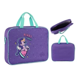 Школьная сумка Kite LP24-589, фиолетовый, полиэстер, 27x34x7 см