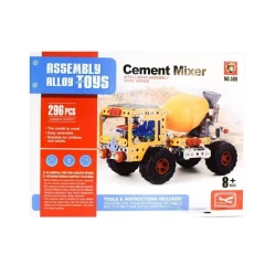 Металлический конструктор Cement Mixer MK-509, 296 шт Металлический конструктор Cement Mixer MK-509, 296 шт