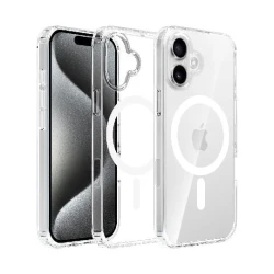 Чехол для Apple iPhone 16 Euroacs EU-C5010,c MagSafe, прозрачный