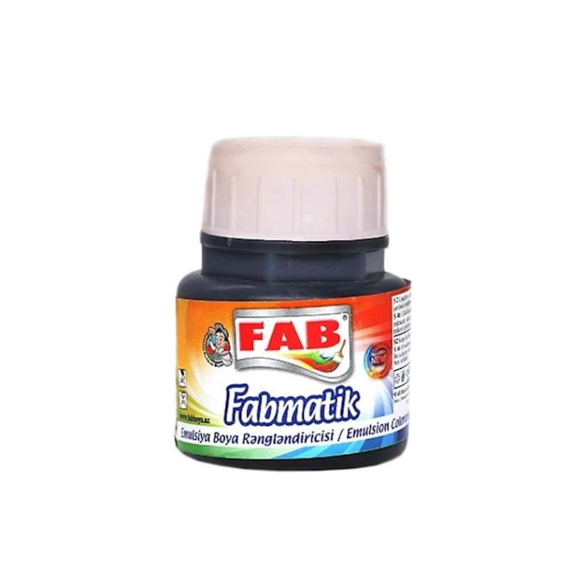 Boya FAB boya Fabmatik 390.8000.10 Qara, 65 ml