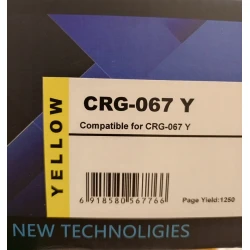 Тонер-картридж BrightTTone CRG-067 Y