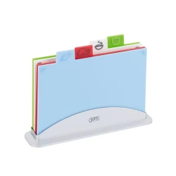 Набор разделочных досок Gipfel Galaxy 50963 29х22.5х0.6 см, 4 шт, пластик, синяя/красная/зеленая/белая Набор разделочных досок Gipfel Galaxy 50963 29х22.5х0.6 см, 4 шт, пластик, синяя/красная/зеленая/белая