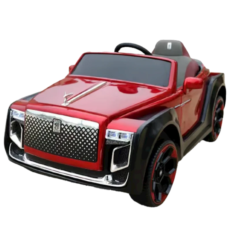 Uşaq elektrik avtomobili Rolls-Royce LT928, 2 motor, qara/qırmızı