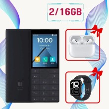 Smartfon Duoqin Qin F22 2GB/16GB Black (A-Klass AirPods Pro 2 və A-Klass Series 10 Smart Saat hədiyyə ilə) - DUOQINF22_16GB_BLACK_GIFT