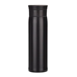 Термос GRTH012, нержавеющая сталь, черный, 550 мл