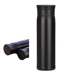 Термос GRTH012, нержавеющая сталь, черный, 550 мл