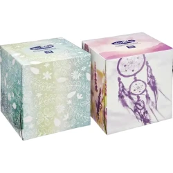 Салфетки в коробке Alouette, белые, 100шт, товар в ассортименте