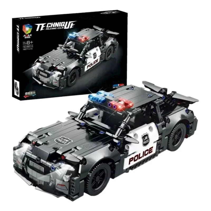 Конструктор Technique Racing Car Police 48014, 6+ лет, 487 шт Конструктор Technique Racing Car Police 48014, 6+ лет, 487 шт