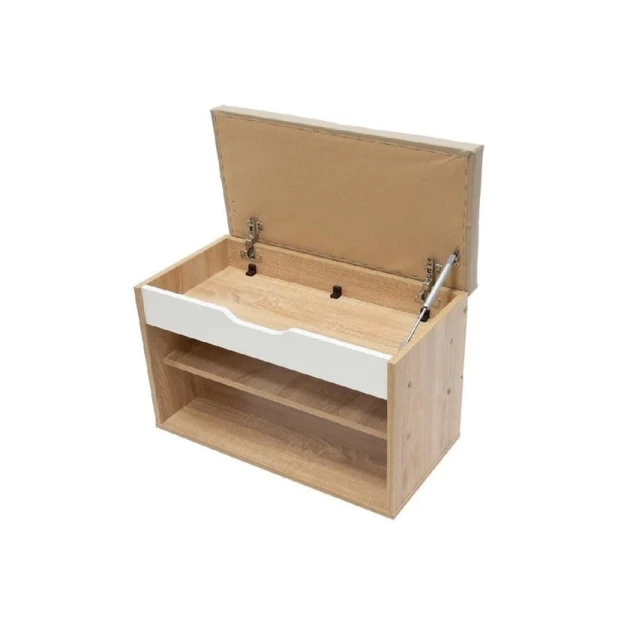 Ayaqqabı üçün tumba Art Mebel 58, laminat, qəhvəyi, 60x90x35 sm Ayaqqabı üçün tumba Art Mebel 58, laminat, qəhvəyi, 60x90x35 sm