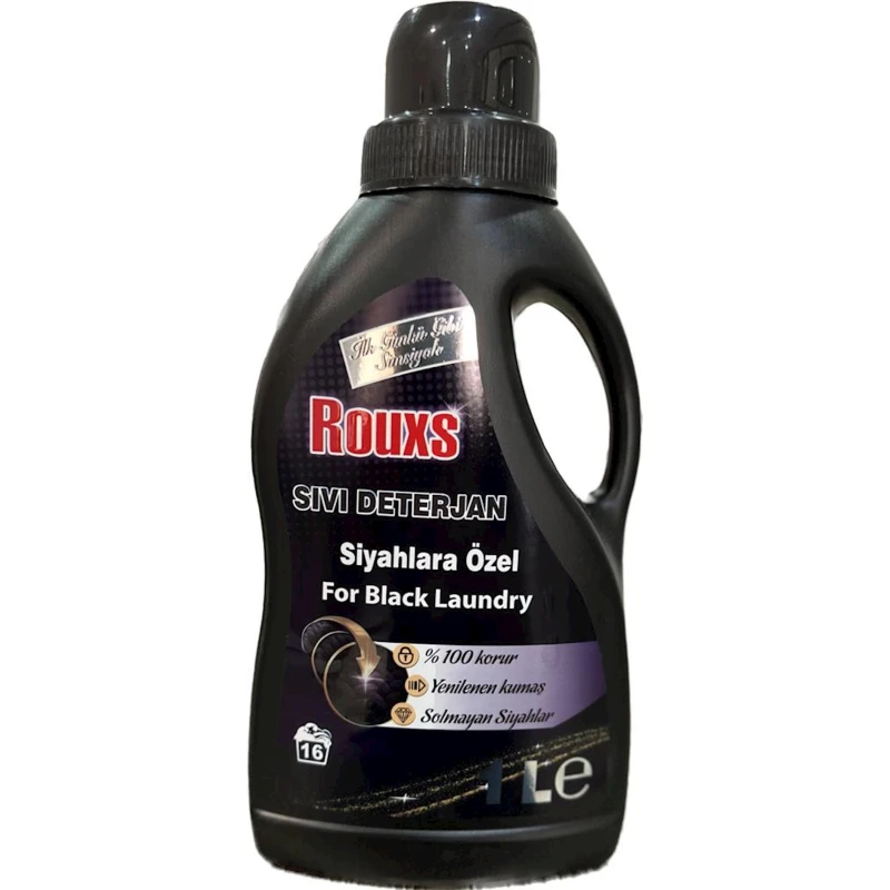Paltar yumaq üçün gel Rouxs For Black Laundry, 1 l