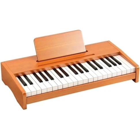 Uşaqlar üçün piano Wooden Hand Knocks Xylophone Mini Portable USB Digital Piano, 37 klaviş