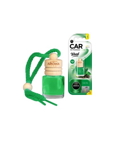 Aromatlaşdırıcı Aroma Car Wood Green tea 6 ml