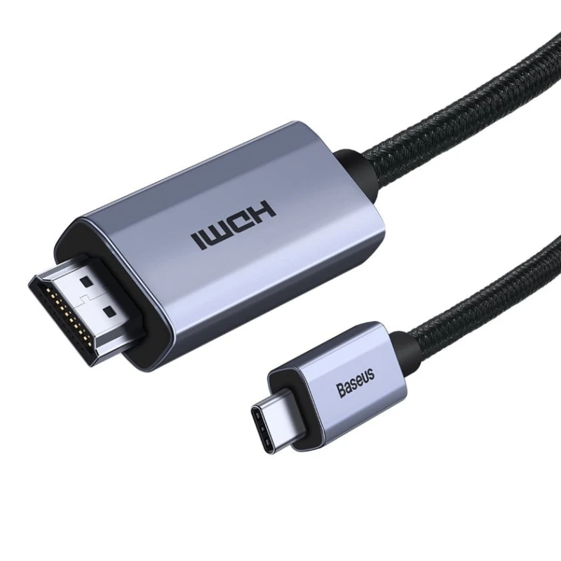 HDMI кабель Baseus High Definition Series Graphene Type-C to HDMI 1 м HDMI кабель Baseus High Definition Series Graphene Type-C to HDMI 1 м