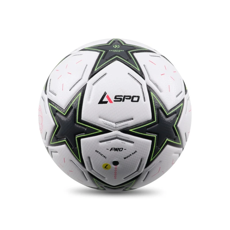 Футбольный мяч Aspo Uefa Champions League 02, размер 5, белый/черный Футбольный мяч Aspo Uefa Champions League 02, размер 5, белый/черный