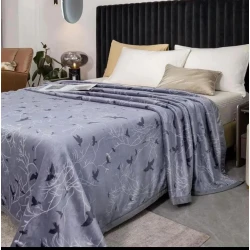 Одеяло MiraNova FS-568, двуспальное, бамбук, фиолетовое, 220x240 см