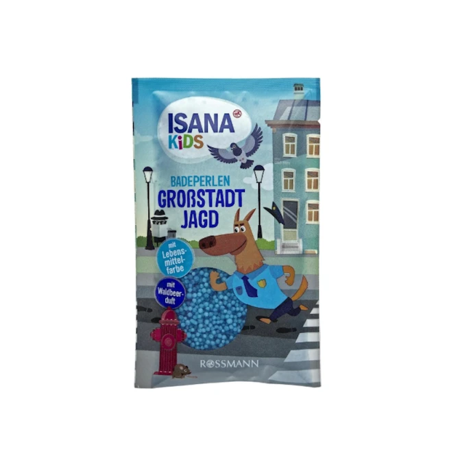Бомбочка для ванны Isana Kids Городская охота 60 г Бомбочка для ванны Isana Kids Городская охота 60 г
