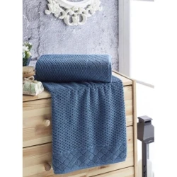 Полотенце для лица и рук Giltex Diamond, 50x90 см, хлопок, синий