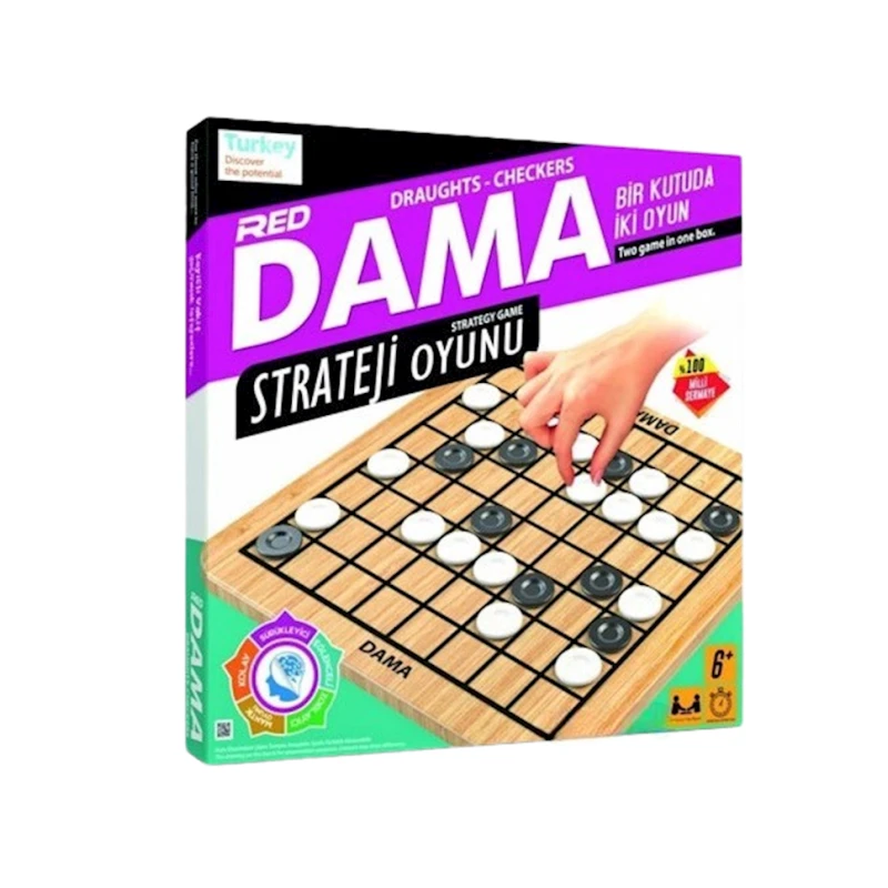 Настольная игра Redka Dama, 6+ лет