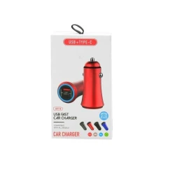 Автомобильное зарядное устройство RX-605 Red Автомобильное зарядное устройство RX-605 Red