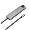 USB хаб 2E USB-C 6in1 Slim Aluminum Multi-Port