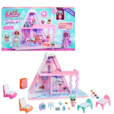 Oyun dəsti MGA L.O.L. Surprise Winter Snow Chalet, 4+ yaş
