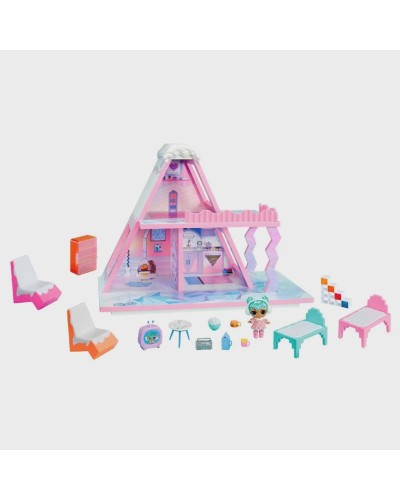 Oyun dəsti MGA L.O.L. Surprise Winter Snow Chalet, 4+ yaş