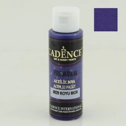Декоративная акриловая краска Cadence Premium Acrylic Paint 6029 Dark Purple, Темный пурпурный, 70 мл