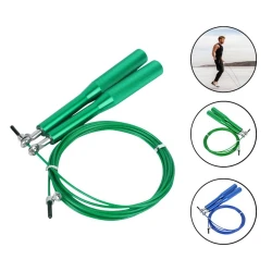 Priqilka, skakalka, atlama ipi tros 1051 dəmir, yaşıl, 300 sm