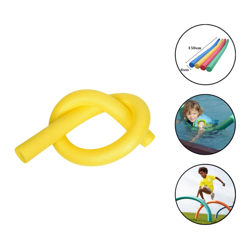 Палка для плавания Gymnic 1381, желтый, 150x6 см