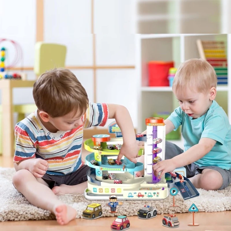Игровой набор Parking Building UGUR070T35, от 3 лет Игровой набор Parking Building UGUR070T35, от 3 лет