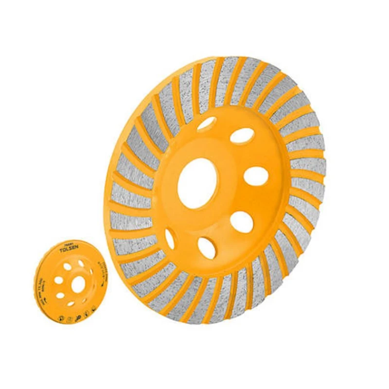 Чашка шлифовальная Tolsen 76682, 125x22.2 мм