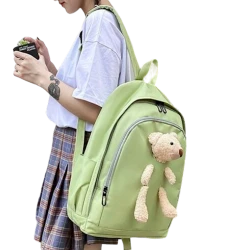 Məktəbli bel çantası РА-1010269 4-ü 1-də, yaşıl