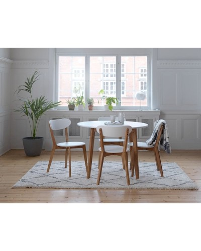 Stul JYSK Jegind, MDF, ağ, 45х79х54 sm, 2 əd