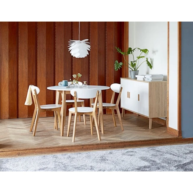 Стул JYSK Jegind, МДФ, белый, 45х79х54 см, 2 шт Стул JYSK Jegind, МДФ, белый, 45х79х54 см, 2 шт