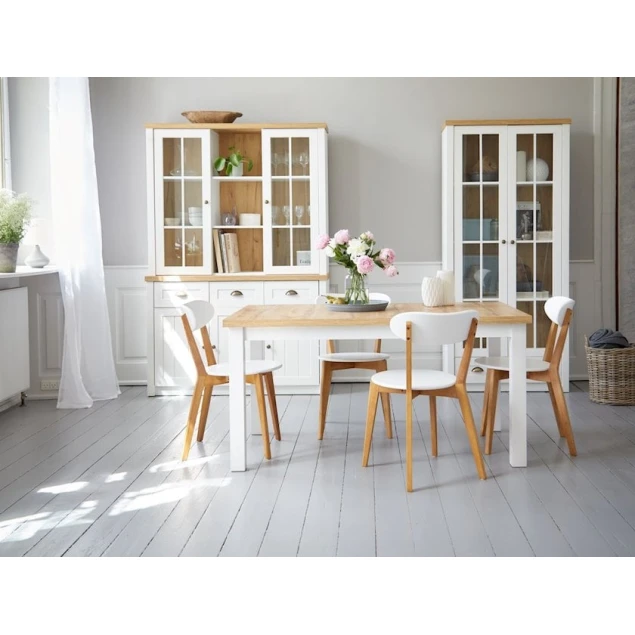 Стул JYSK Jegind, МДФ, белый, 45х79х54 см, 2 шт Стул JYSK Jegind, МДФ, белый, 45х79х54 см, 2 шт