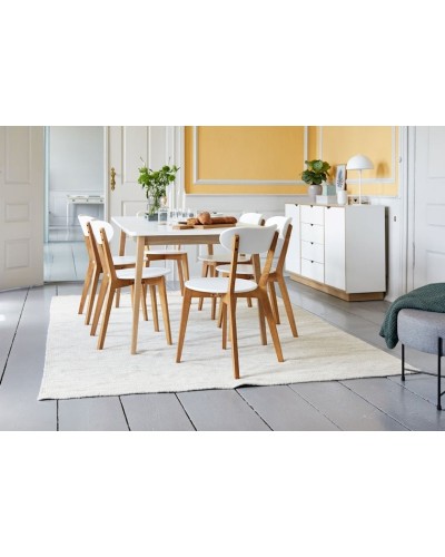 Stul JYSK Jegind, MDF, ağ, 45х79х54 sm, 2 əd