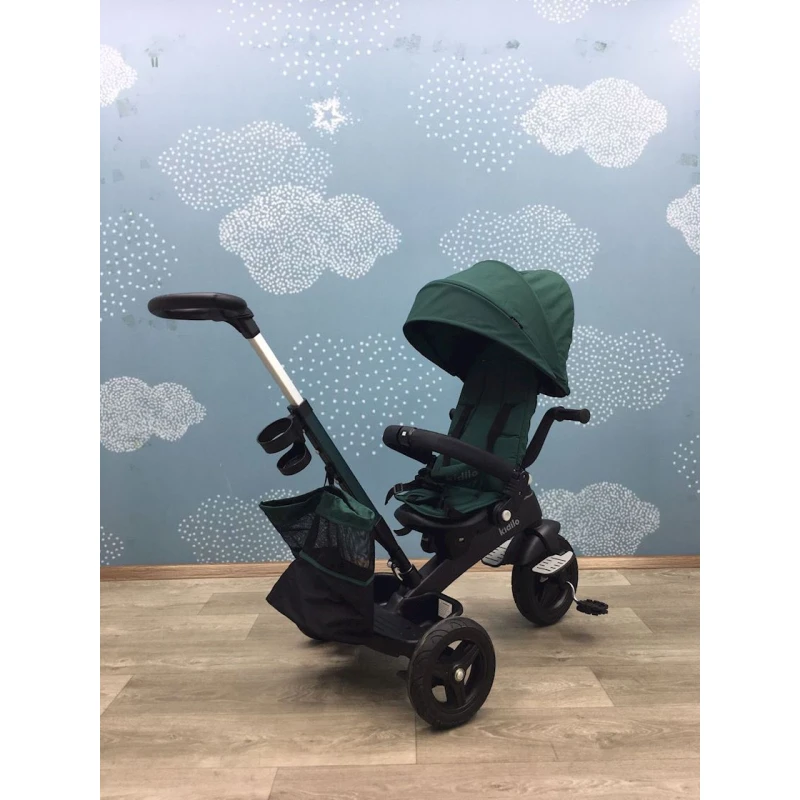 Детский трехколесный велосипед Kisilo А207, зеленый Детский трехколесный велосипед Kisilo А207, зеленый