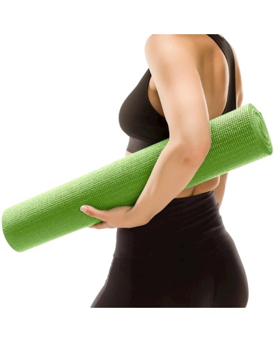 Yoqa üçün mat 1065/1 PVC, 173x61x0.8 sm, yaşıl