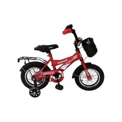Велосипед детский 1124 (черный/красный) Велосипед детский 1124 (черный/красный)