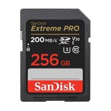 Yaddaş kartı Sandisk SDXC Extreme Pro 256GB 200MB/s UHS-I C10 V30 U3