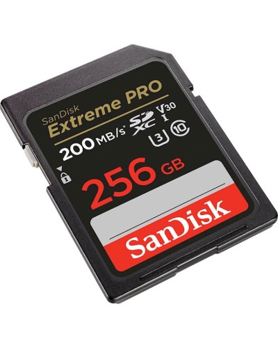 Yaddaş kartı Sandisk SDXC Extreme Pro 256GB 200MB/s UHS-I C10 V30 U3
