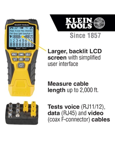 Şəbəkə testeri Klein Tools VDV501-851