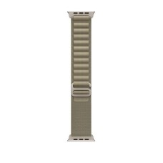 Qayış Apple 49mm Olive Alpine Loop - Medium (MT5U3ZM/A)