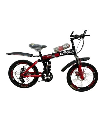 Uşaqlar üçün ikitəkərli velosiped, 20 sm, qırmızı