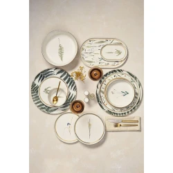 Сервиз обеденный Porland Botanical 04ALM007357, 60 предметов, на 12 персон, фарфор, разноцветный Сервиз обеденный Porland Botanical 04ALM007357, 60 предметов, на 12 персон, фарфор, разноцветный