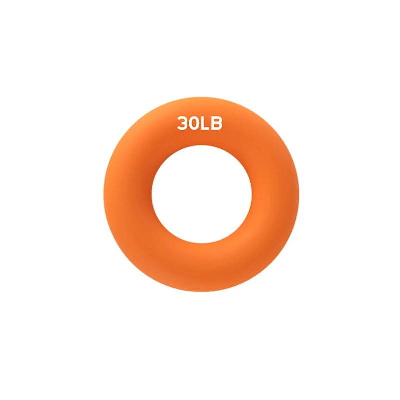 Кистевой эспандер Gymnic 1135 силикон, оранжевый, 7 см, 30 LB, 13 кг