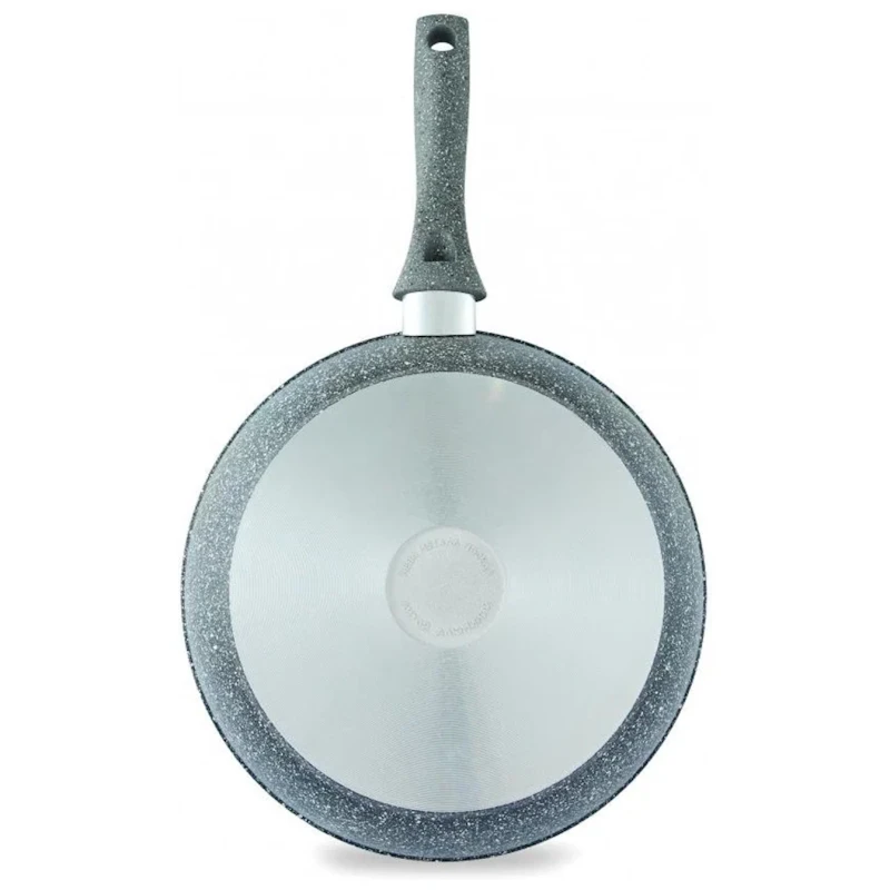 Сковородка Нева Металл Байкал 2522, 22 см, алюминий, черная Сковородка Нева Металл Байкал 2522, 22 см, алюминий, черная