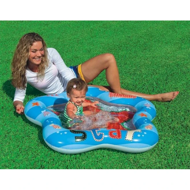 Надувной бассейн для детей Intex Lil Star 59405, голубой, 102x99x13 см